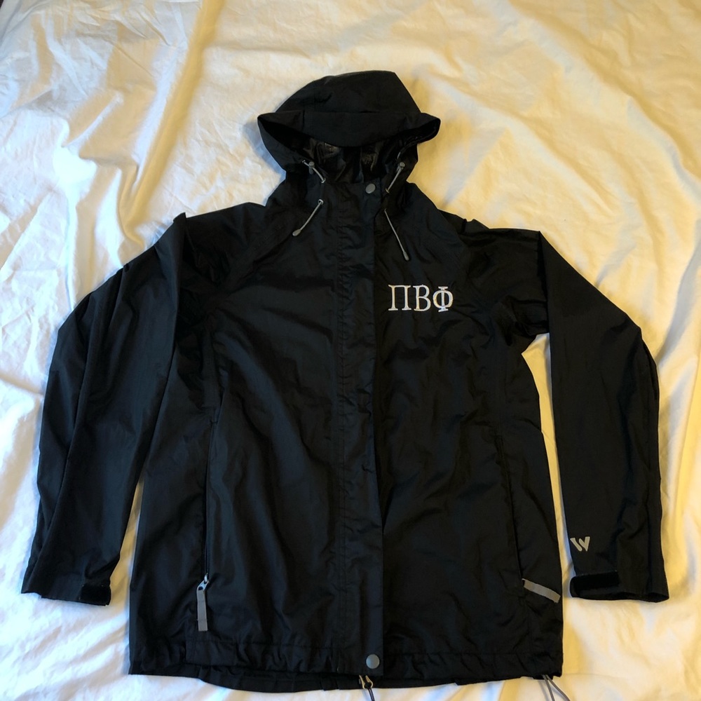 Pi Beta Phi (pi phi) rain jacket / rain coat